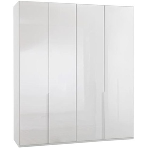 Drehtürenschrank New York D, weiß, 180 cm