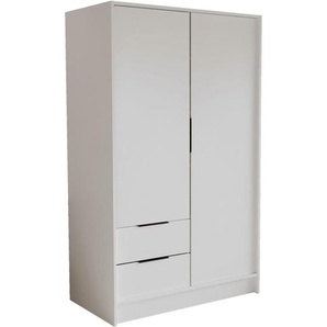 Drehtürenschrank NIKO 150 cm Eiche artisan+schwarz Ja