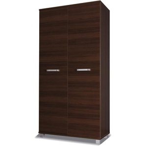 Drehtürenschrank ohne Spiegel M2 MAXIMUS 100 cm Wenge