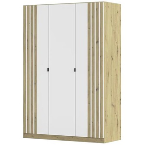 Drehtürenschrank  Piove ¦ weiß ¦ Maße (cm): B: 136 H: 197 T: 54.0