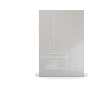Drehtürenschrank  Port Talbot ¦ grau ¦ Maße (cm): B: 151 H: 223