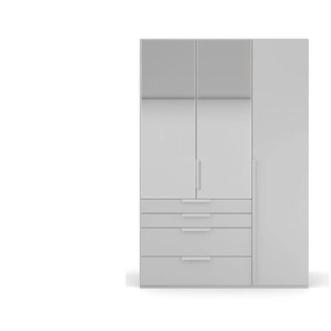Drehtürenschrank  Port Talbot ¦ grau ¦ Maße (cm): B: 151 H: 223