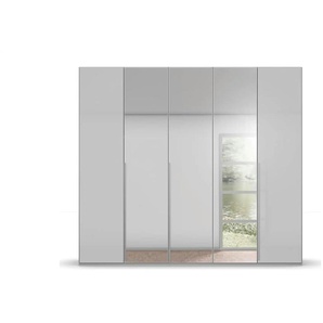 Drehtürenschrank  Port Talbot ¦ grau ¦ Maße (cm): B: 251 H: 223