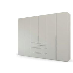 Drehtürenschrank  Port Talbot ¦ grau ¦ Maße (cm): B: 301 H: 223