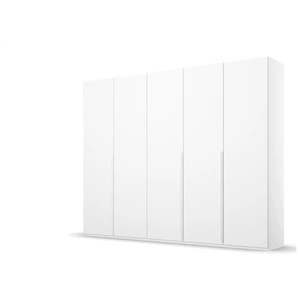 Drehtürenschrank  Port Talbot ¦ weiß ¦ Maße (cm): B: 251 H: 223