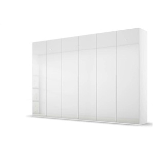 Drehtürenschrank  Port Talbot ¦ weiß ¦ Maße (cm): B: 301 H: 223