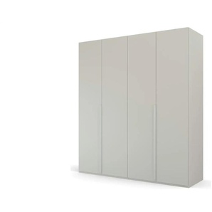 Drehtürenschrank Purisma | grau | 201 cm | 223 cm |