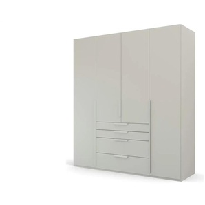 Drehtürenschrank Purisma | grau | 201 cm | 223 cm |