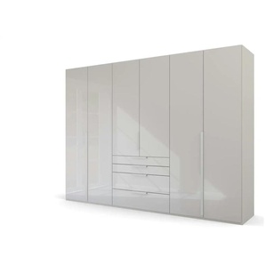 Drehtürenschrank Purisma | grau | 301 cm | 223 cm |