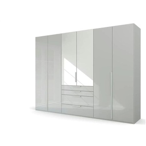 Drehtürenschrank Purisma | grau | 301 cm | 223 cm |