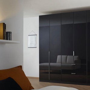 Drehtürenschrank Quadra, basalt, 271 x 229 cm