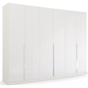 Drehtürenschrank RAUCH Glamour by Quadra Spin Schränke Gr. B/H/T: 271 cm x 210 cm x 54 cm, 6 St., weiß (alpinweiß, hochglanz weiß) Drehtürenschränke