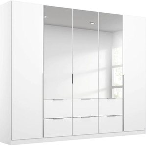 Drehtürenschrank RAUCH Memphis Schränke Gr. B/H/T: 225 cm x 210 cm x 54 cm, 5 St., weiß Drehtürenschrank Drehtürenschränke Schränke