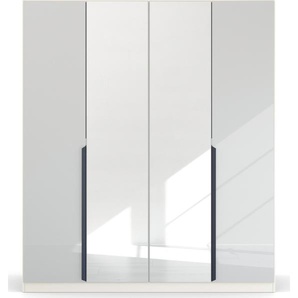 Drehtürenschrank RAUCH Modern by Quadra Spin Schränke Gr. B/H/T: 181 cm x 210 cm x 54 cm, 4 St., weiß (alpinweiß, glas kristallweiß) Drehtürenschränke