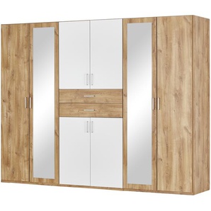 Drehtürenschrank  Livingston ¦ holzfarben ¦ Maße (cm): B: 270 H: 208 T: 58.0