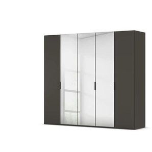 Drehtürenschrank  Finley ¦ schwarz ¦ Maße (cm): B: 251 H: 223