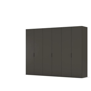 Drehtürenschrank  Finley ¦ schwarz ¦ Maße (cm): B: 301 H: 223
