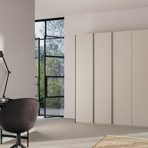 Drehtürenschrank Skat, seidengrau, 251 x 223 cm