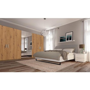 Drehtürenschrank pure reflect 360 x 222cm Braun/Eiche Artisan Dekor