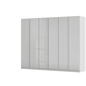 Drehtürenschrank  Stella ¦ grau ¦ Maße (cm): B: 271 H: 210 T: 54.0