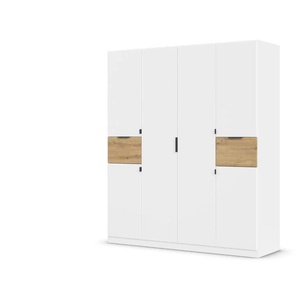 Drehtürenschrank  Thurso ¦ weiß ¦ Maße (cm): B: 181 H: 210