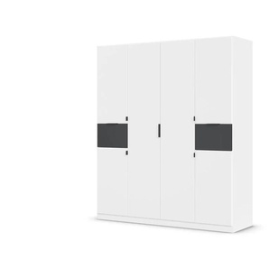 Drehtürenschrank  Thurso ¦ weiß ¦ Maße (cm): B: 181 H: 210