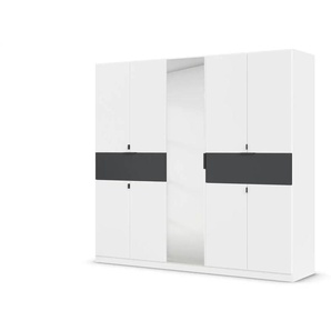 Drehtürenschrank  Thurso ¦ weiß ¦ Maße (cm): B: 226 H: 210