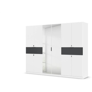 Drehtürenschrank  Thurso ¦ weiß ¦ Maße (cm): B: 271 H: 210