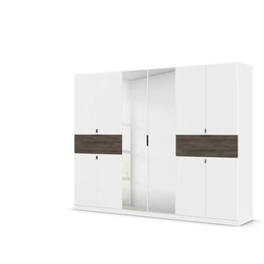 Drehtürenschrank Thurso ¦ weiß ¦ Maße (cm): B: 271 H: 210