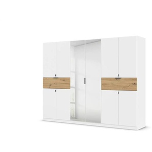 Drehtürenschrank Thurso ¦ weiß ¦ Maße (cm): B: 271 H: 210