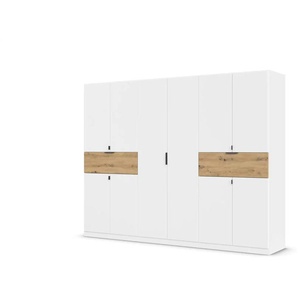 Drehtürenschrank  Thurso ¦ weiß ¦ Maße (cm): B: 271 H: 210
