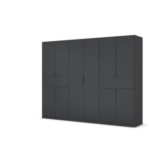 Drehtürenschrank Ticao | schwarz | 271 cm | 210 cm |