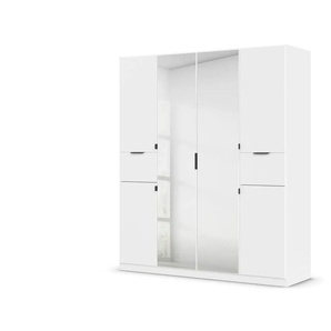 Drehtürenschrank Ticao | weiß | 181 cm | 210 cm |