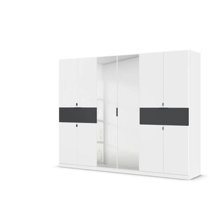 Drehtürenschrank Ticao | weiß | 271 cm | 210 cm |