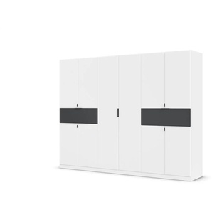 Drehtürenschrank Ticao | weiß | 271 cm | 210 cm |