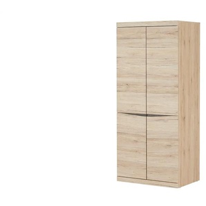 Drehtürenschrank  Turino ¦ holzfarben ¦ Maße (cm): B: 86 H: 196 T: 58.0