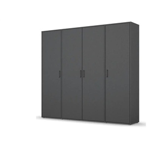 Drehtürenschrank Voyager | grau | 187 cm | 194 cm |