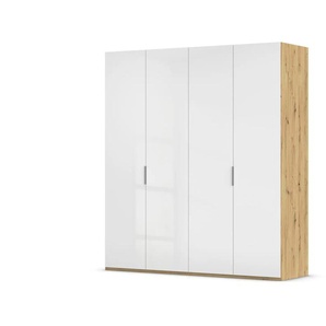 Drehtürenschrank  Finley ¦ weiß ¦ Maße (cm): B: 201 H: 223