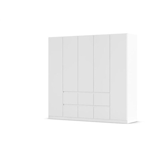Drehtürenschrank  Wigan ¦ weiß ¦ Maße (cm): B: 226 H: 210
