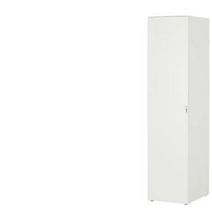 Drehtürenschrank   ¦ weiß ¦ Maße (cm): B: 45 H: 185 T: 54.0