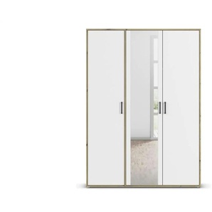 Drehtürenschrank  Yarm ¦ braun ¦ Maße (cm): B: 140 H: 194