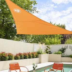 Dreieckiges Sonnensegel CURACAO in Tonerde 3 x m - Polyester  Roland-Garros Hespéride