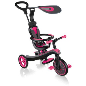 Dreirad, Rosa, Pink, Dunkelrosa, Kunststoff, 47x95x96 cm, Spielzeug, Kinderspielzeug, Laufräder & Rutschfahrzeuge