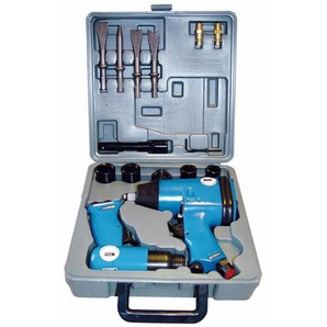 Güde - Druckluftgeräte Set sm 15-tlg. Schlagschrauber Meißelhammer