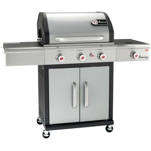 DS Produkte LANDMANN Gasgrill 12940 Triton PTS BR3.1 121cm silber 03461