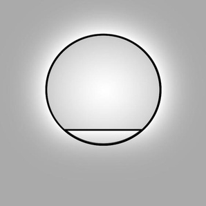 DSK LED Lichtspiegel Silver Cosmos Ø60 cm, schwarz GLO782130987
