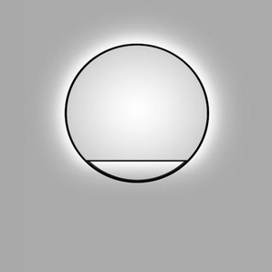 DSK LED Lichtspiegel Silver Cosmos Ø80 cm, schwarz GLO782131053