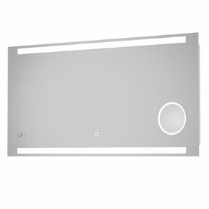 DSK LED Lichtspiegel Silver Rey 120 x 60 cm GLO782130972