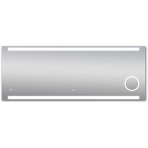 DSK LED Lichtspiegel Silver Rey 160 x 60 cm GLO782130970