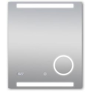 DSK LED Lichtspiegel Silver Rey 60x70 cm GLO782130954